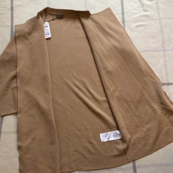 Basler 100% Virgin Wool Long Open Cardigan Sweater Size 42 EUR/ 10 US - Picture 11 of 14